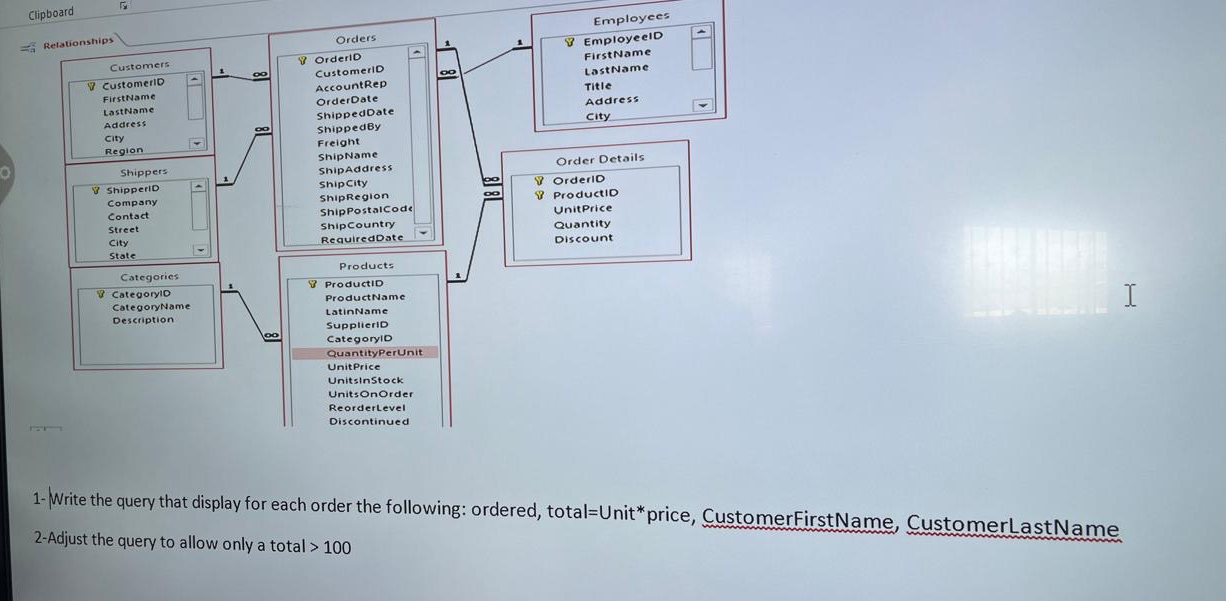 Clipboard 8 2 Ear Retationships 1 - Write the