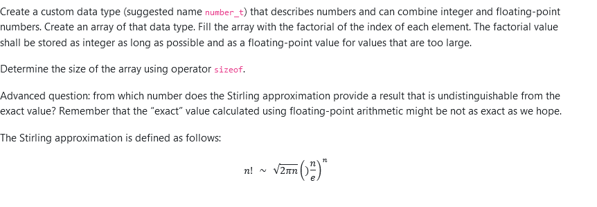 Create a custom data type ( suggested name number