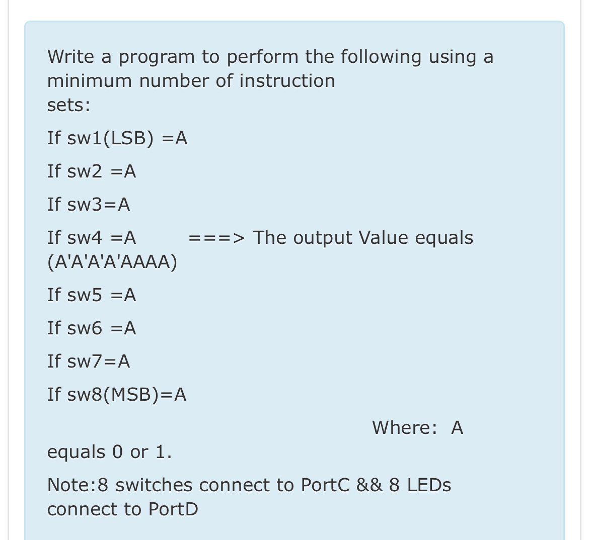Write a program to perform the following using a