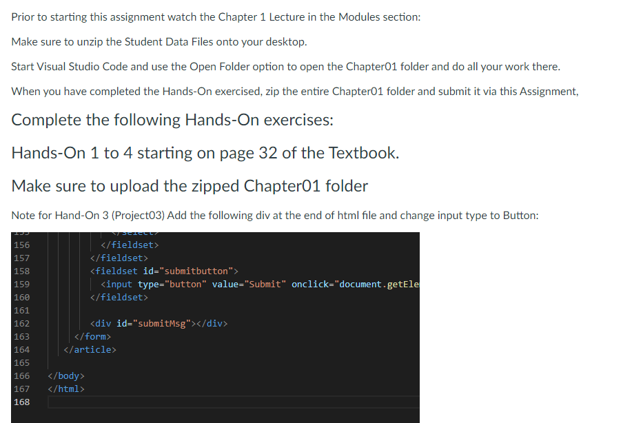 Prior to starting this assignment watch the