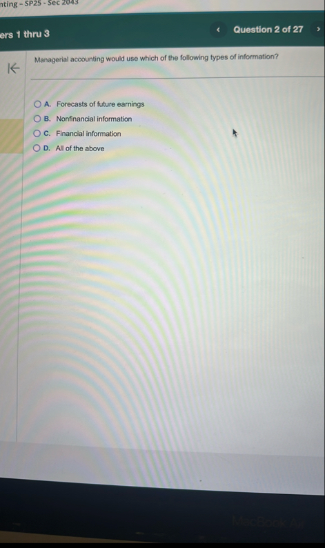 nting - SP 2 5 - Sec 2 0 4 3 ers 1 thru 3