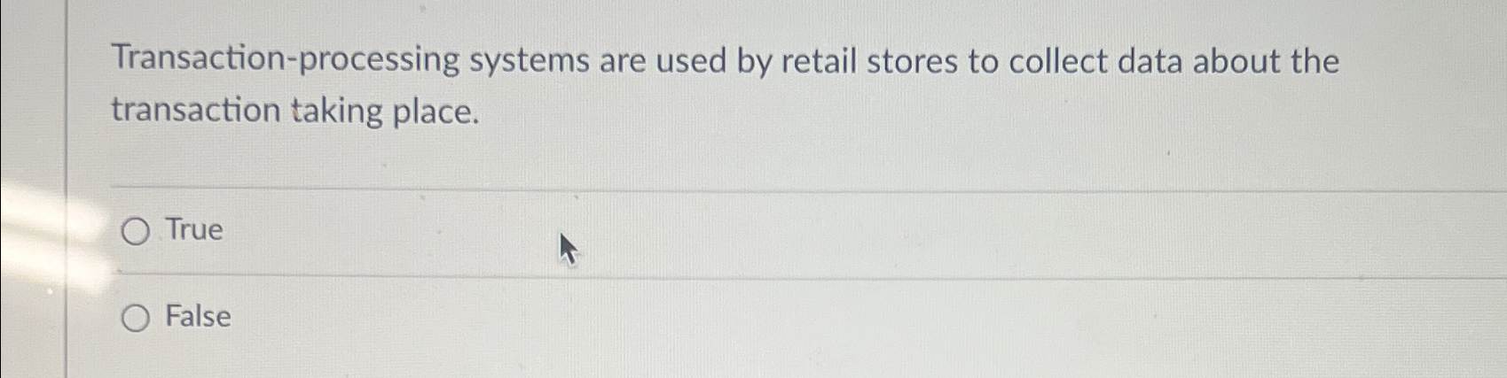 Transaction - processing systems are used by
