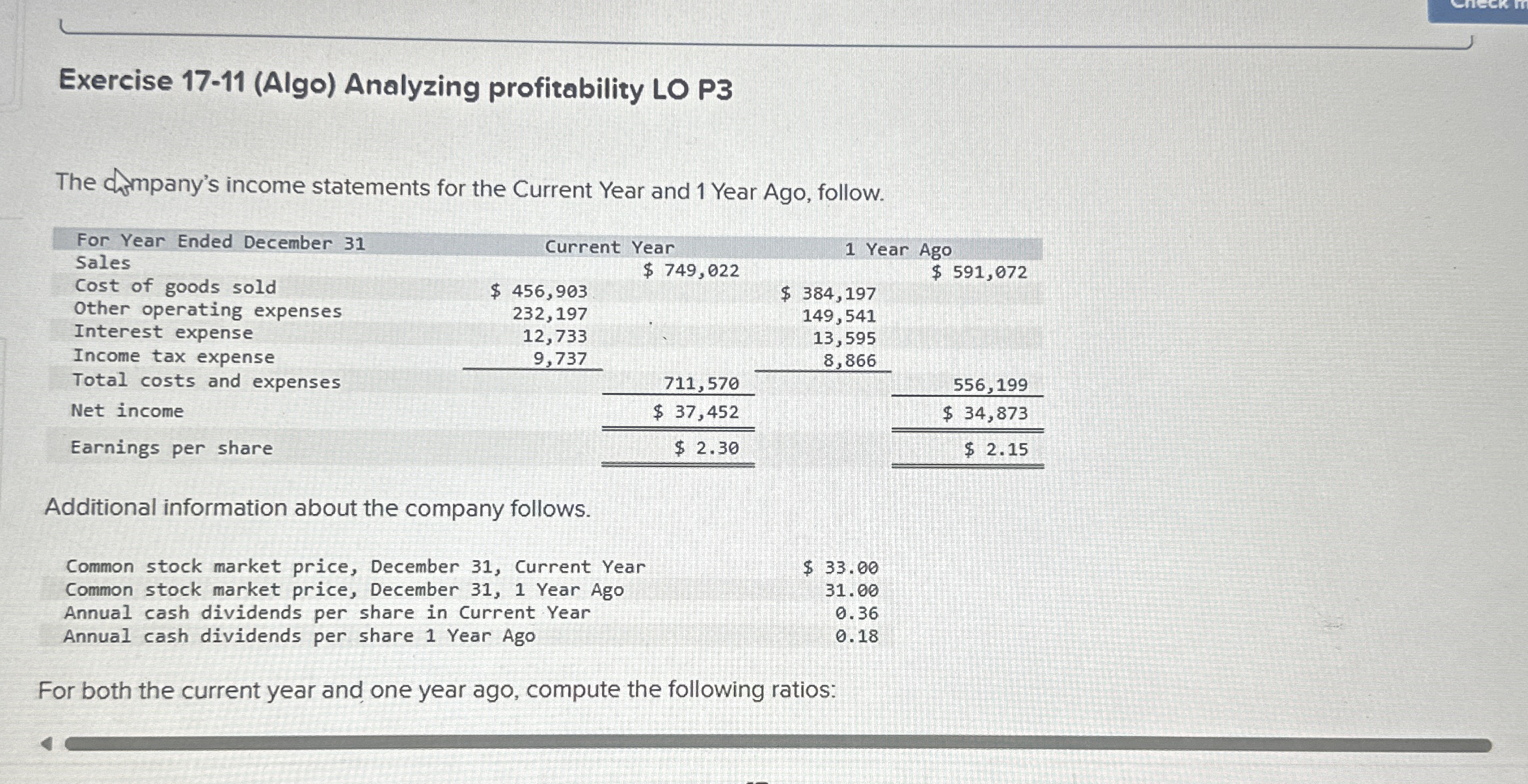 Exercise 1 7 - 1 1 ( Algo ) Analyzing