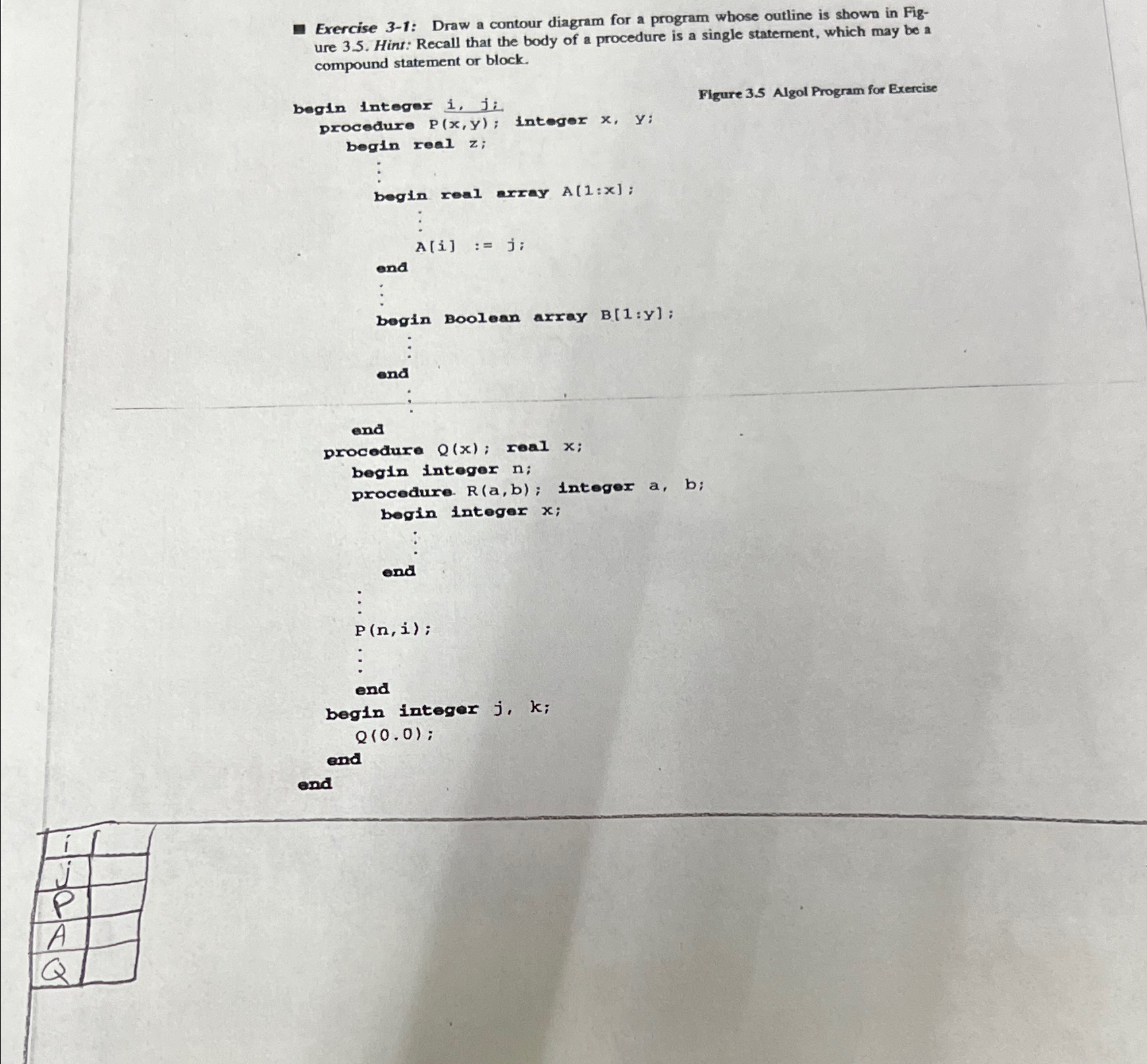 Make sure to DRAW a counter diagram.Write nice