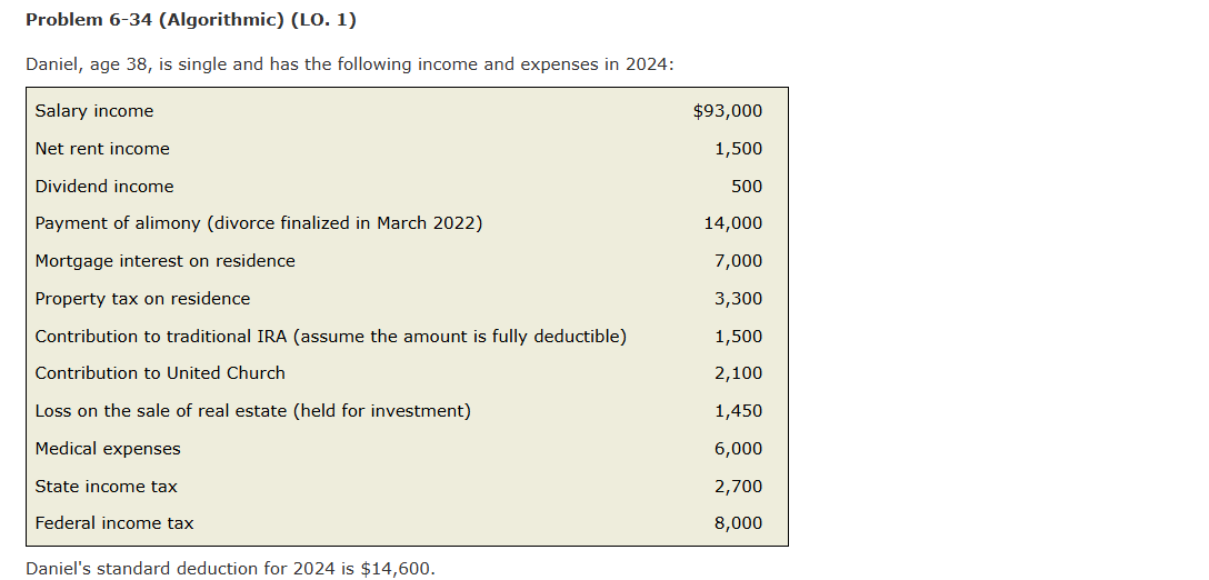 Problem 6 - 3 4 ( Algorithmic ) ( LO . 1 )