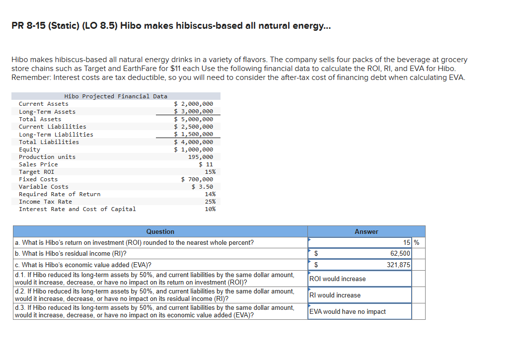 PR 8 - 1 5 ( Static ) ( LO 8 . 5 ) Hibo makes
