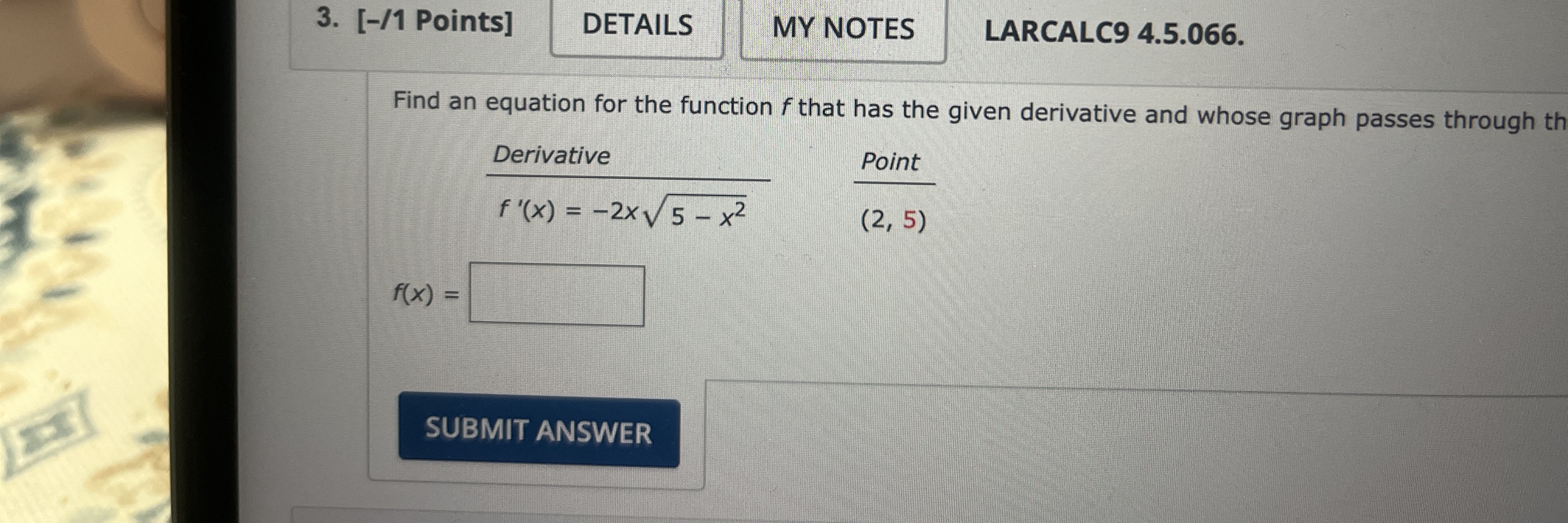[ - / 1 Points ] Please explain step by step