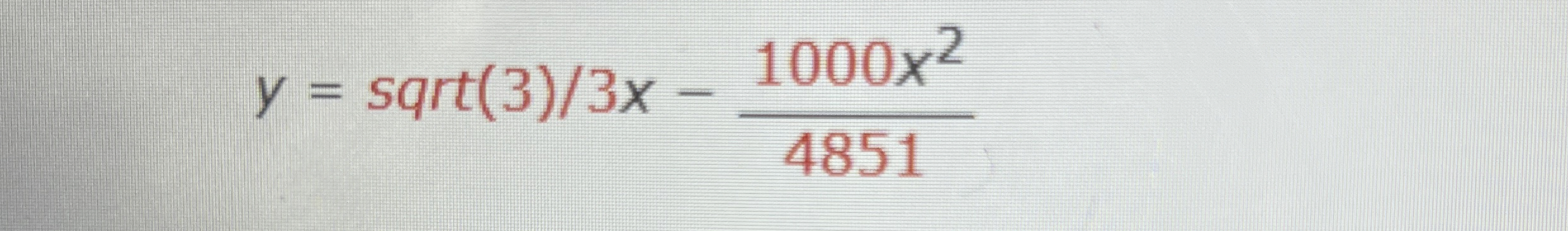 y = 3 2 3 x - 1 0 0 0 x 2 4 8 5 1 find maximum