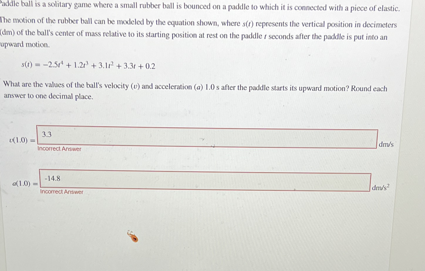 Paddle ball is a solitary game where a small