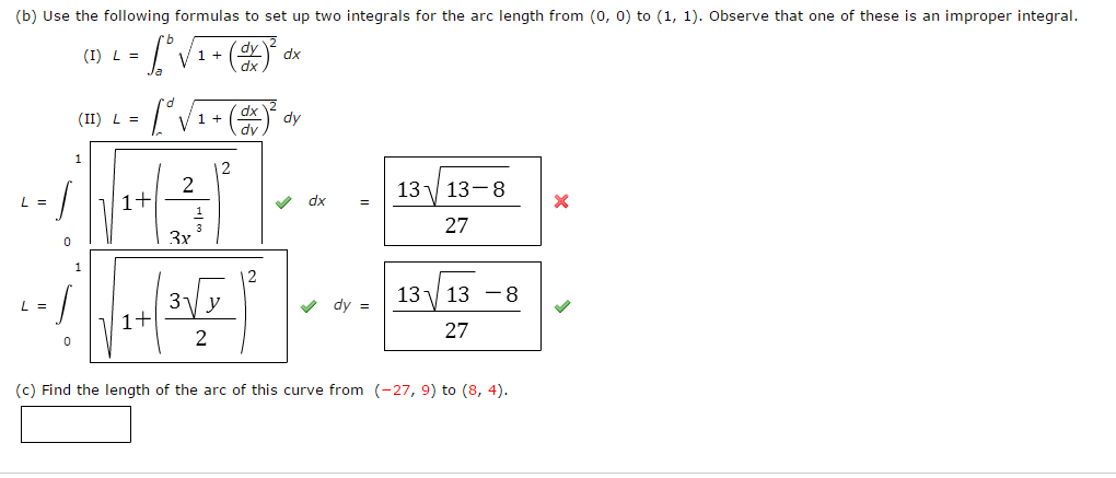 ( b ) Use the following formulas to set up two