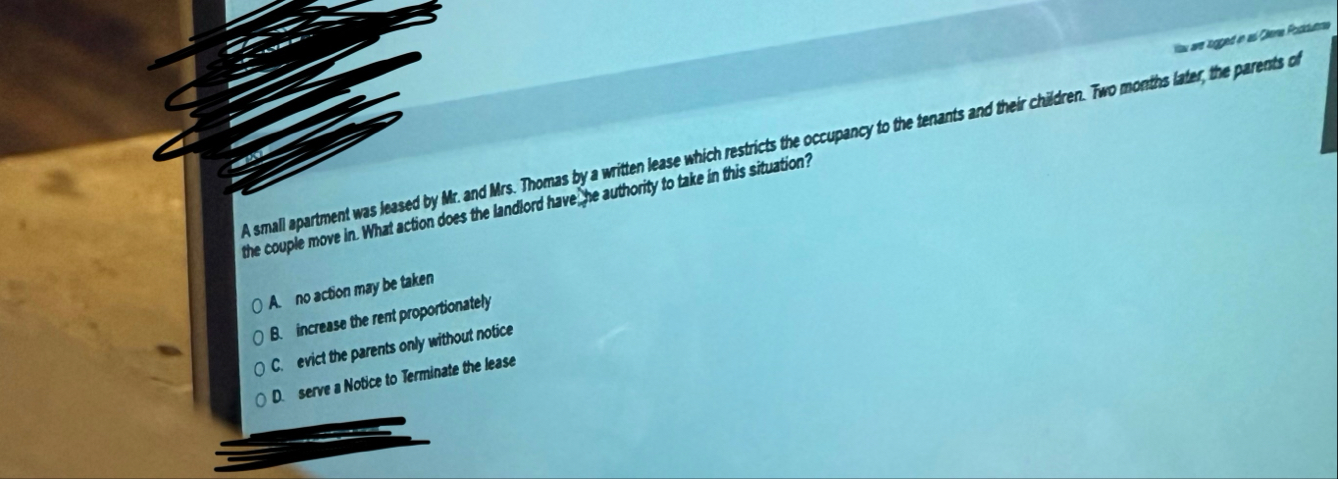 A small apartment was leased by Mr . and Mrs .
