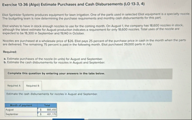 Exercise 1 3 - 3 6 ( Algo ) Estimate Purchases