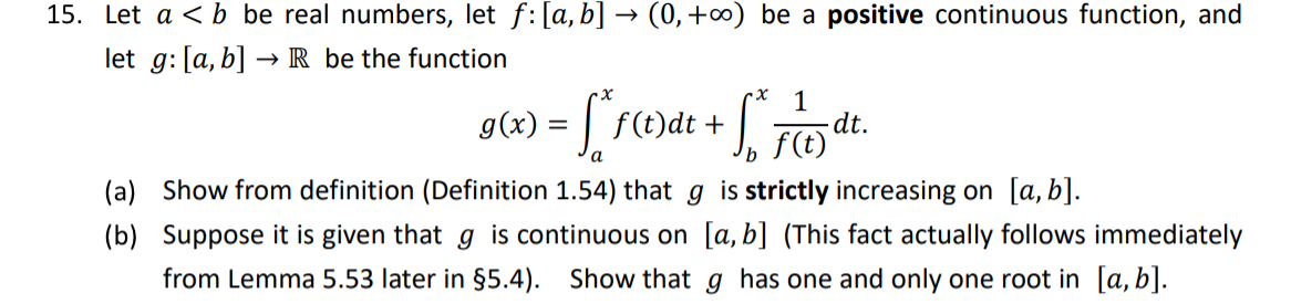 Let f : [ a , b ] ( 0 , + ) g : [ a , b ] R g ( x