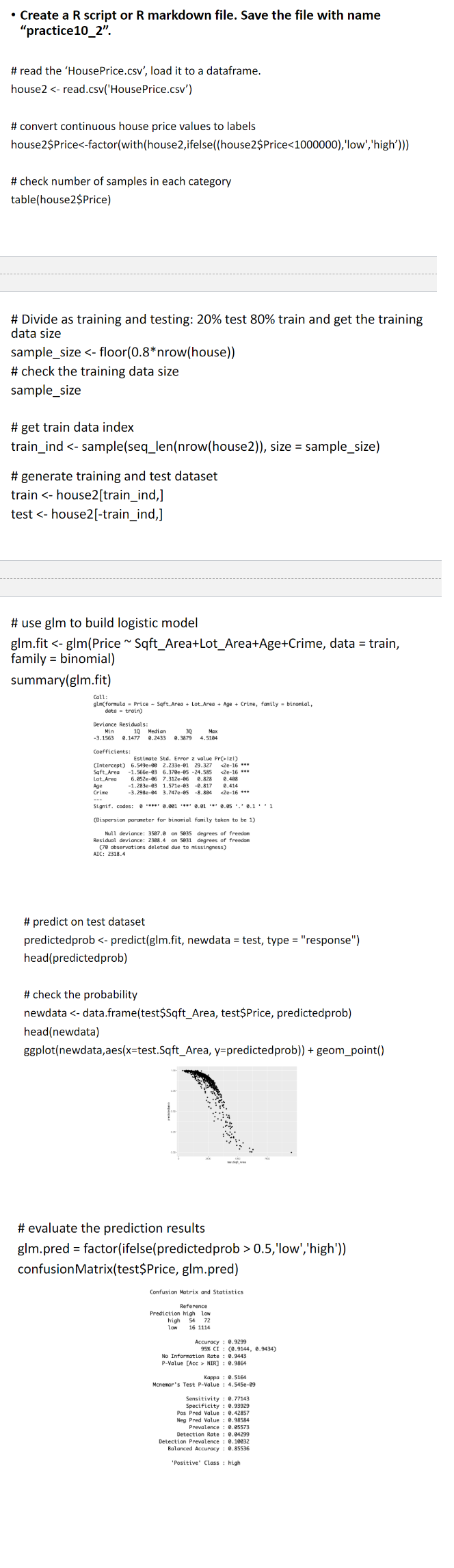 Create a R script or R markdown file. # read the