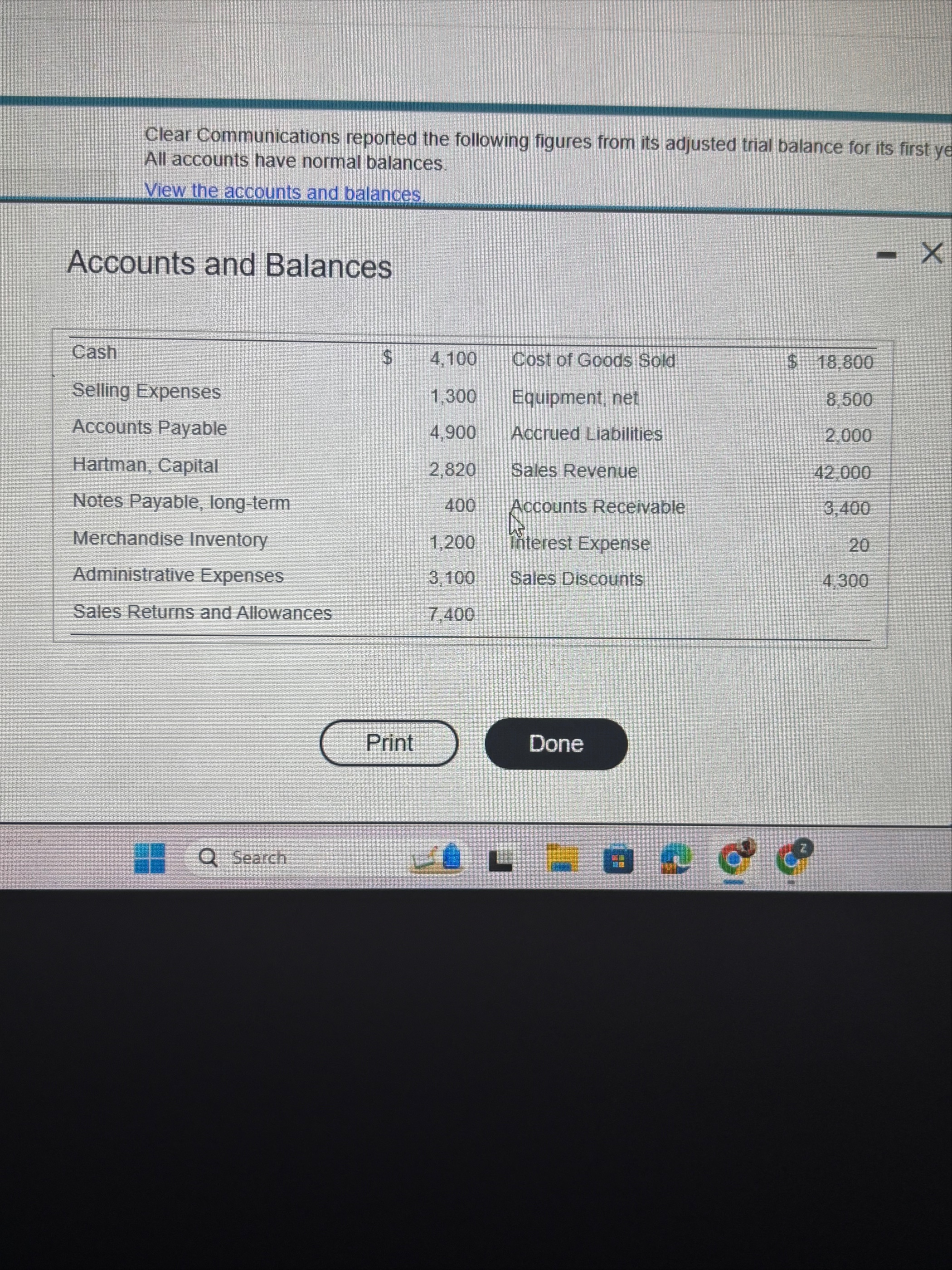 prepare a multi step income statement Clear