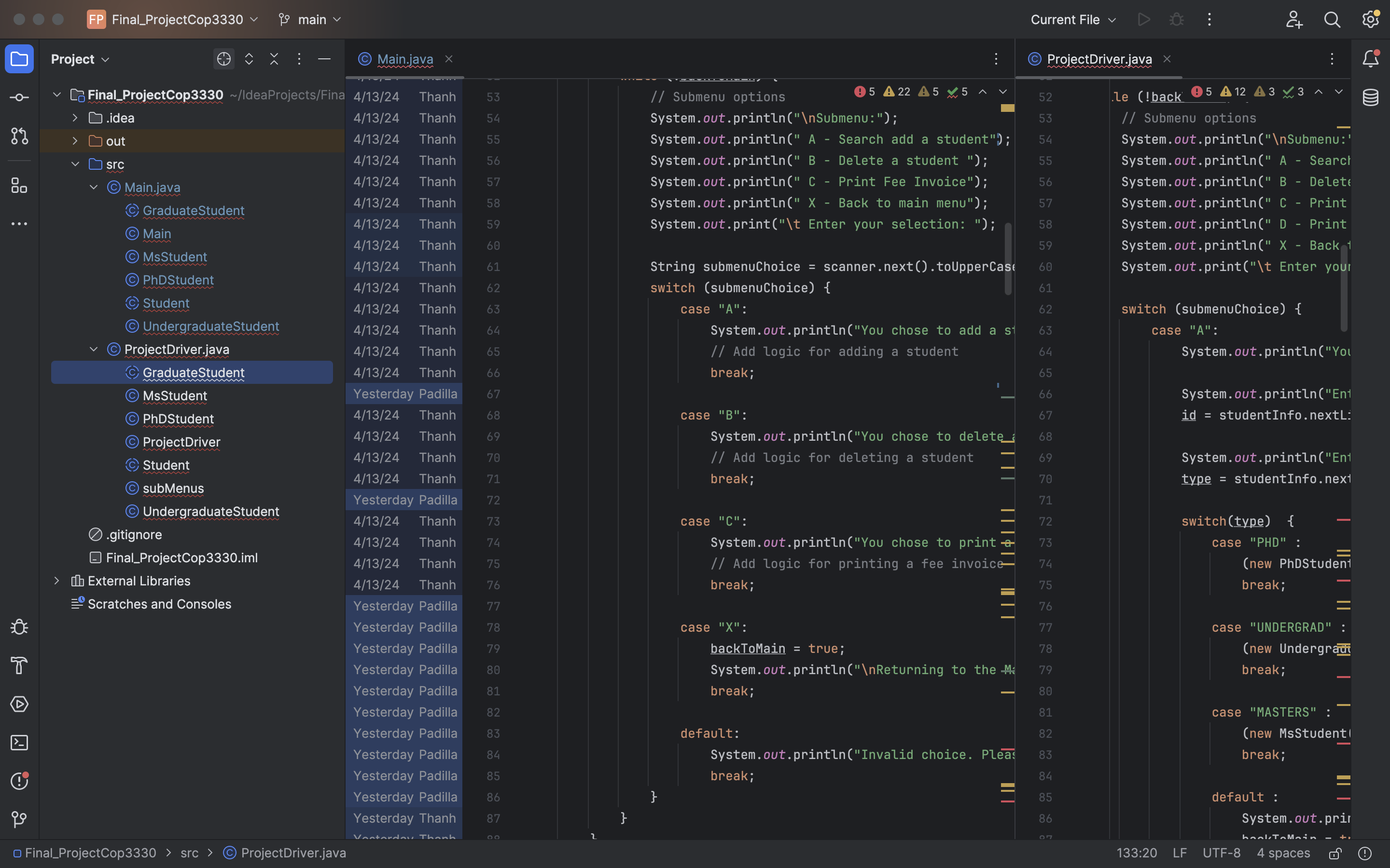 i've just started using Git, and we have a