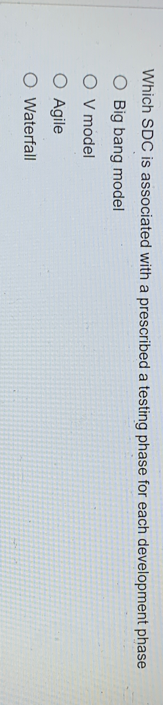 Which SDC is associated with a prescribed a