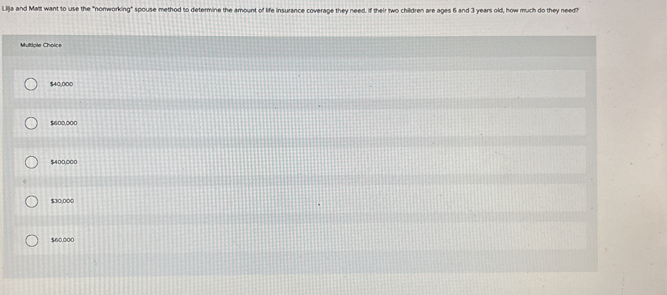 Lilja and Matt want to use the "nonworking"
