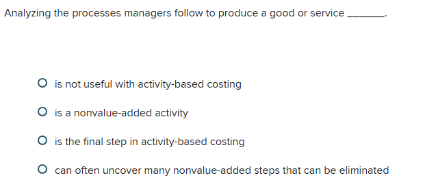 Analyzing the processes managers follow to