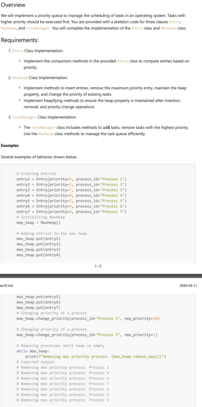 Module 1 0 Homework - Priority Queue