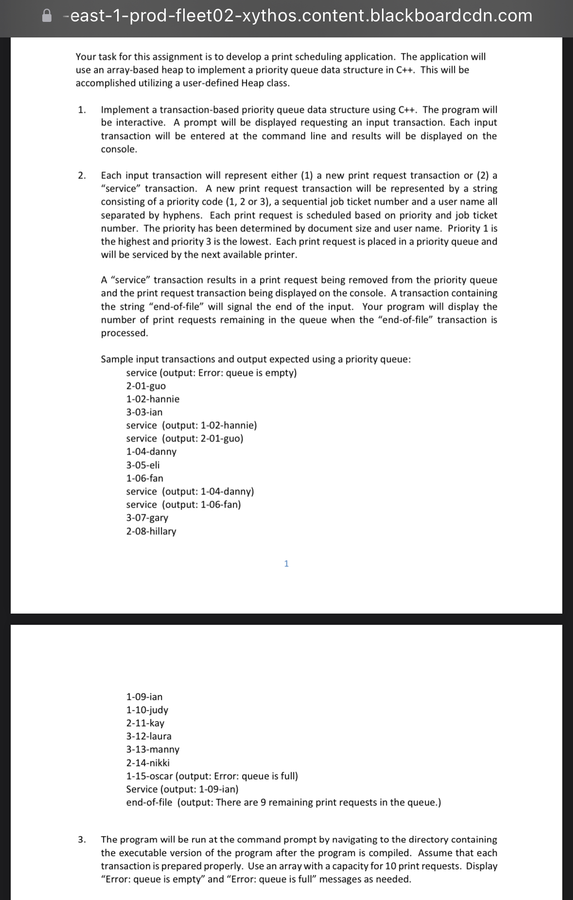 Your task for this assignment is to develop a