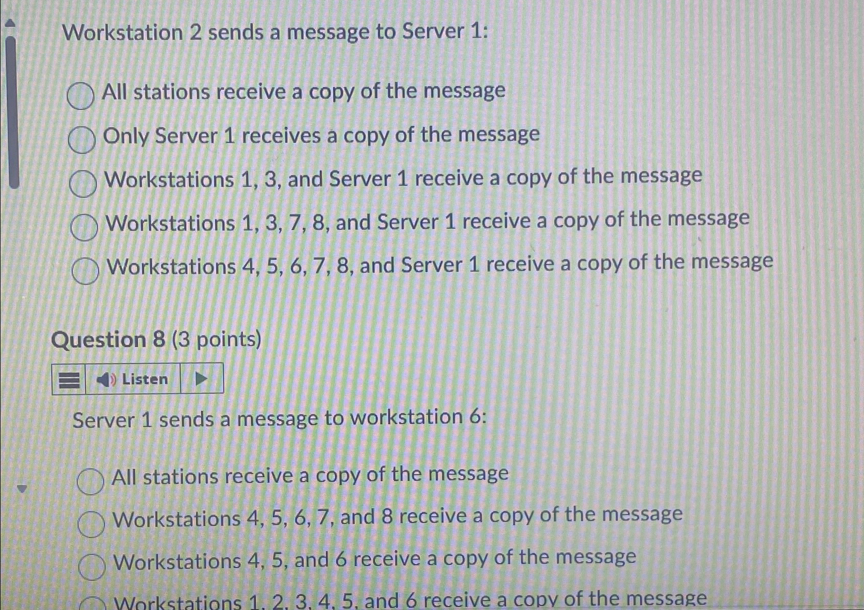 Network ABC has workstations 1 , 2 , 3 and 4 ,