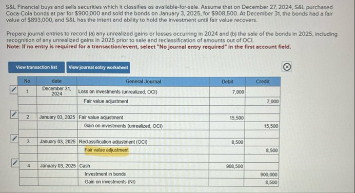 SS S&L Financial buys and sells securities which