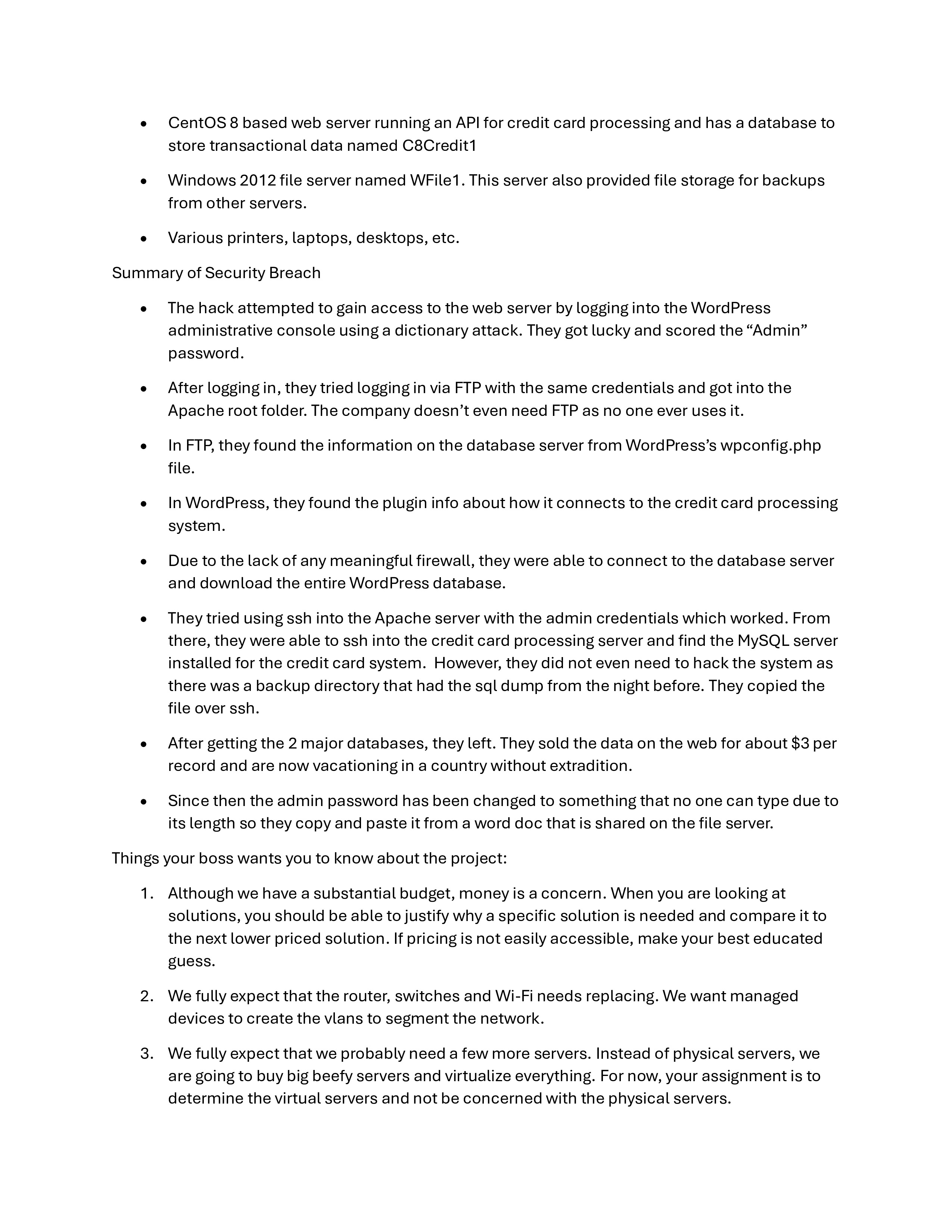 Part 2 ) CentOS 8 based web server running an API