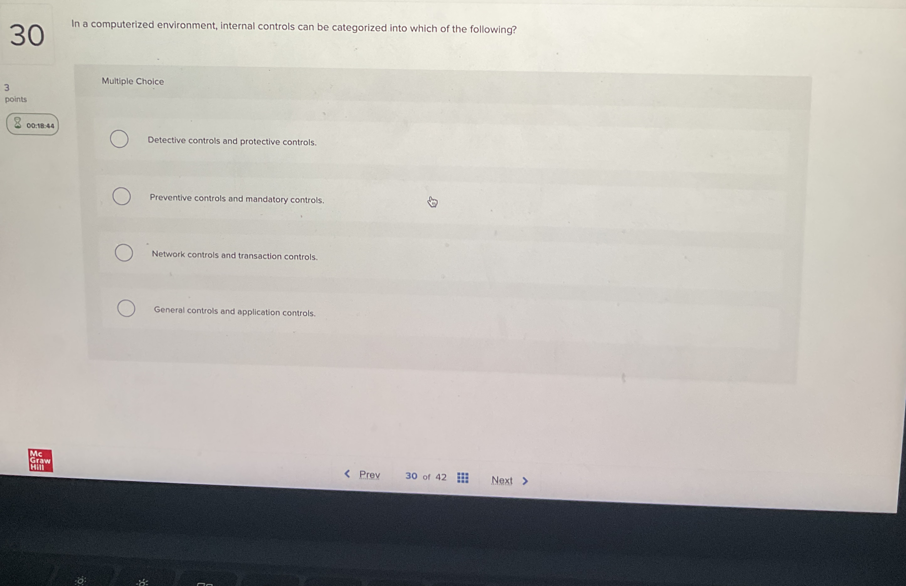 3 0 In a computerized environment, internal