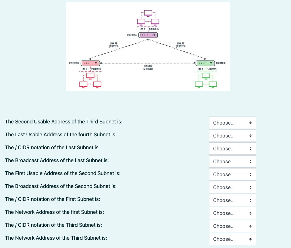 You were recently hired as a Network Engineer.