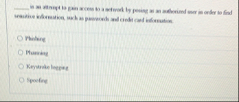 q , Phoshing Narring Reystroke lograine Sooofing