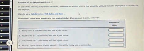 Problem 1 2 - 4 4 ( Algorithmik ) ( 1 0 , 5 ) In
