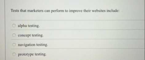 Tests that marketers can perform to improve their