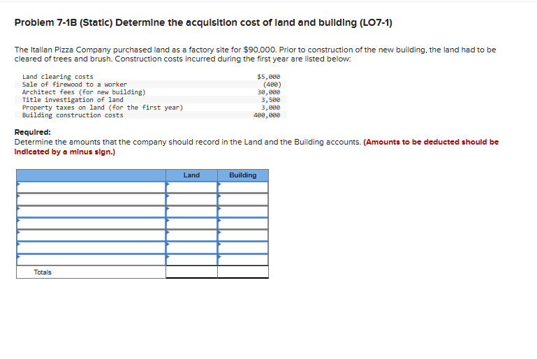 Problem 7 - 1 B ( Static ) Determine the