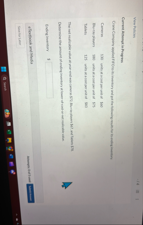 View Policies Current Attempt in Progress Crane