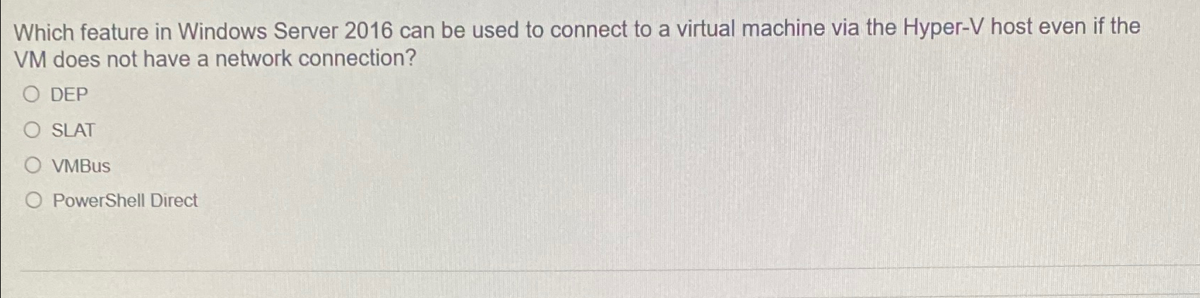 Which feature in Windows Server 2 0 1 6 can be