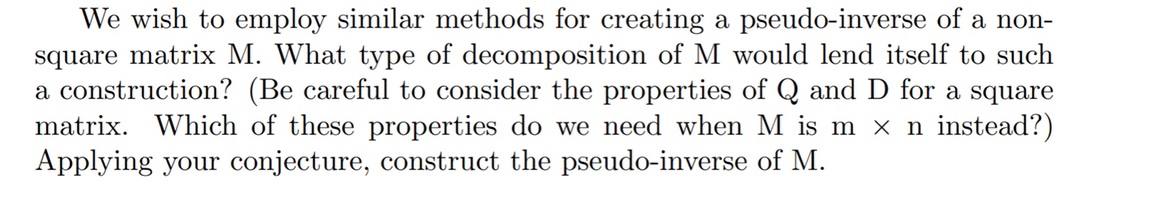 We wish to employ similar methods for creating a