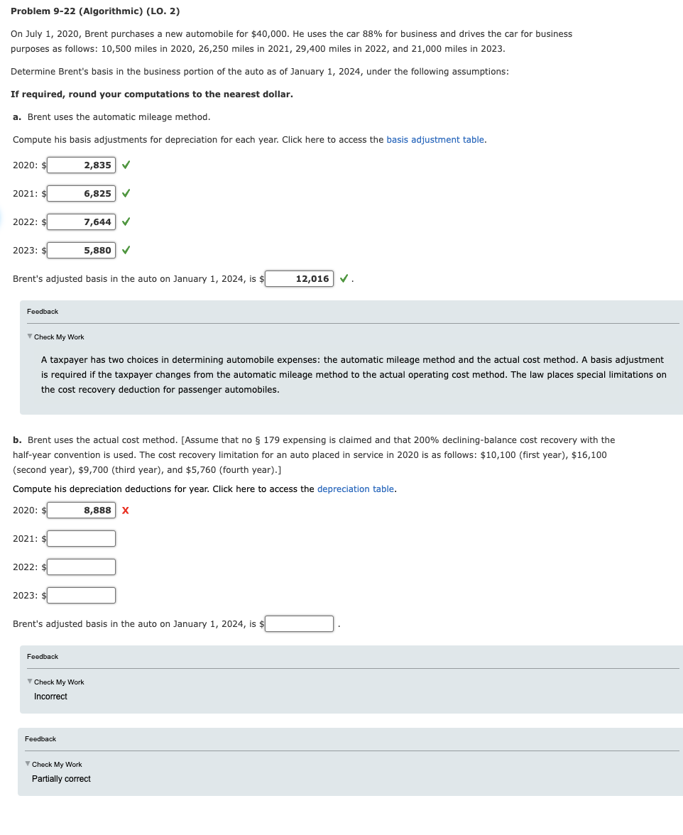 Problem 9 - 2 2 ( Algorithmic ) ( LO . 2 ) On