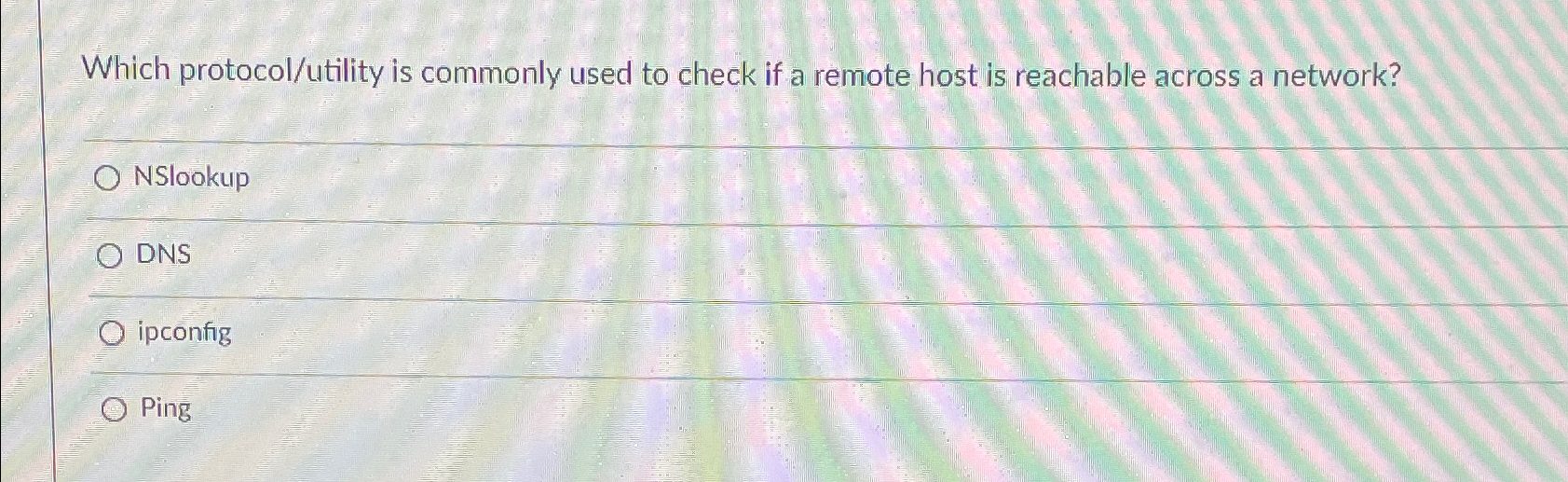 Which protocol / utility is commonly used to