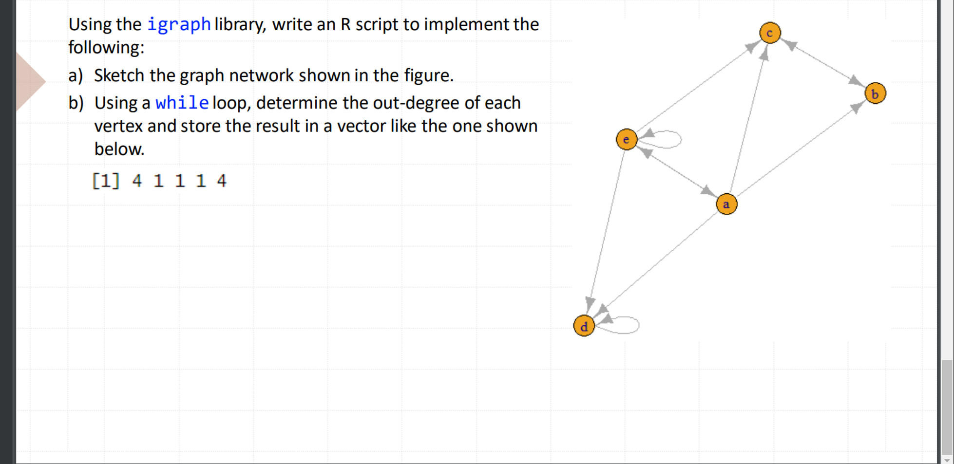 ITE 5 3 0 3 Big Data 2 Consider the table shown