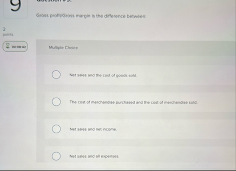 Gross profit / Gross margin is the difference