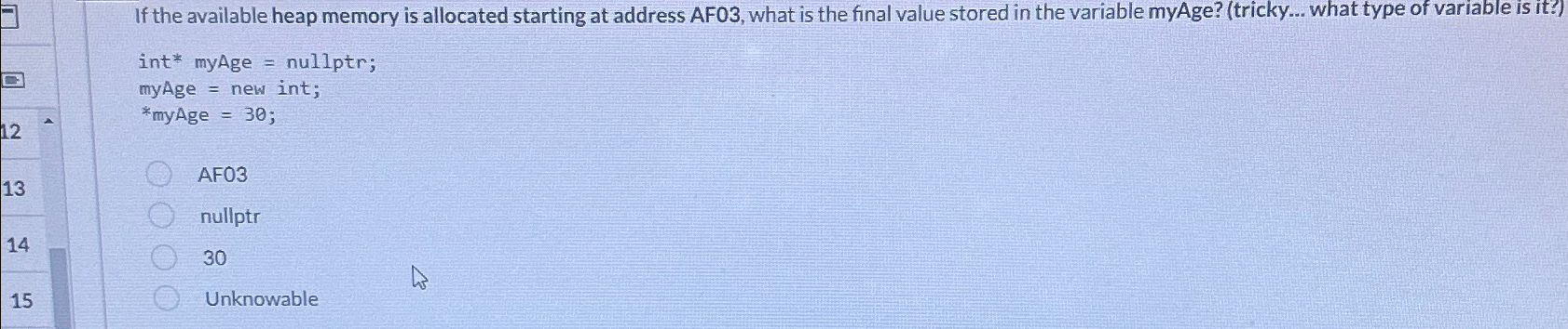 If the available heap memory is allocated