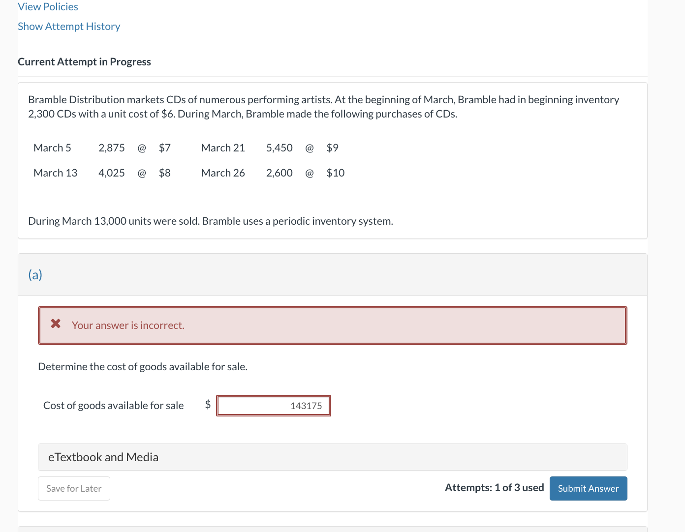 Current Attempt in Progress Bramble Distribution