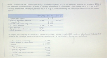 Arnie's Homernade lce Crean is preparing a