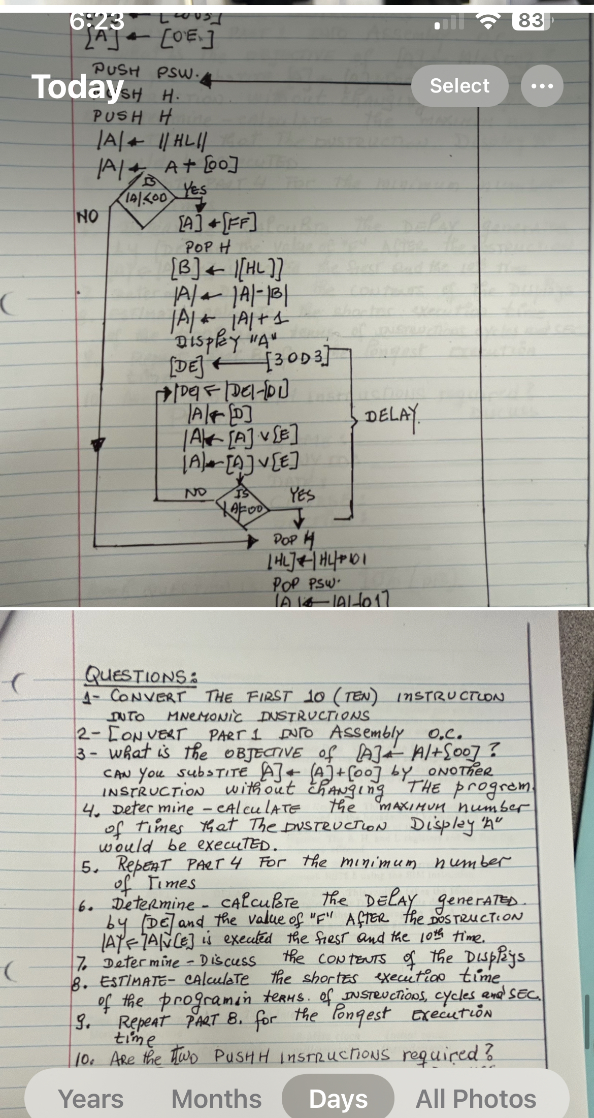 Select Todayst PS . q , Select DOP 4 [ H L ] + |