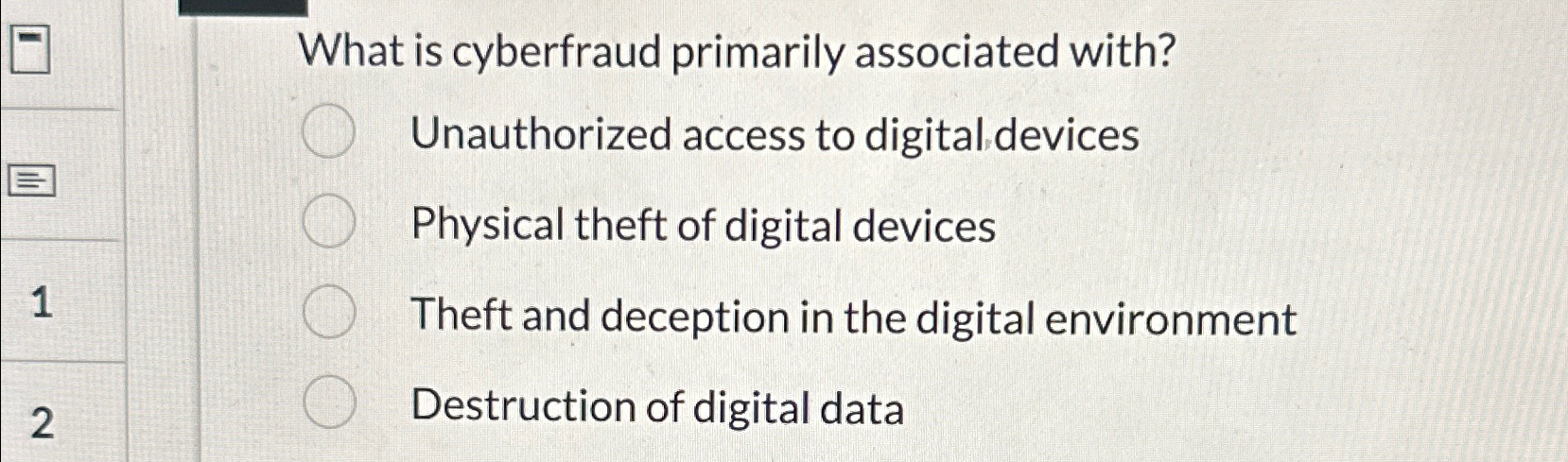 What is cyberfraud primarily associated with?