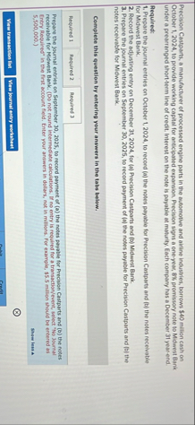 Precision Castparts, a manufacturer of processed