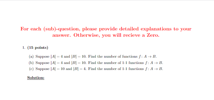 Please give a detailed explanation for each sub -