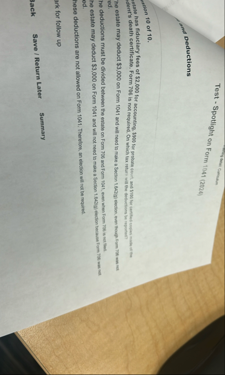 Test - Spotlight on Form 1 0 4 1 ( 2 0 2 4 )