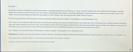 Due Ageil? ( 8 ) P 1 3 . 5 ( LO . 1 . 2 ) Excel (